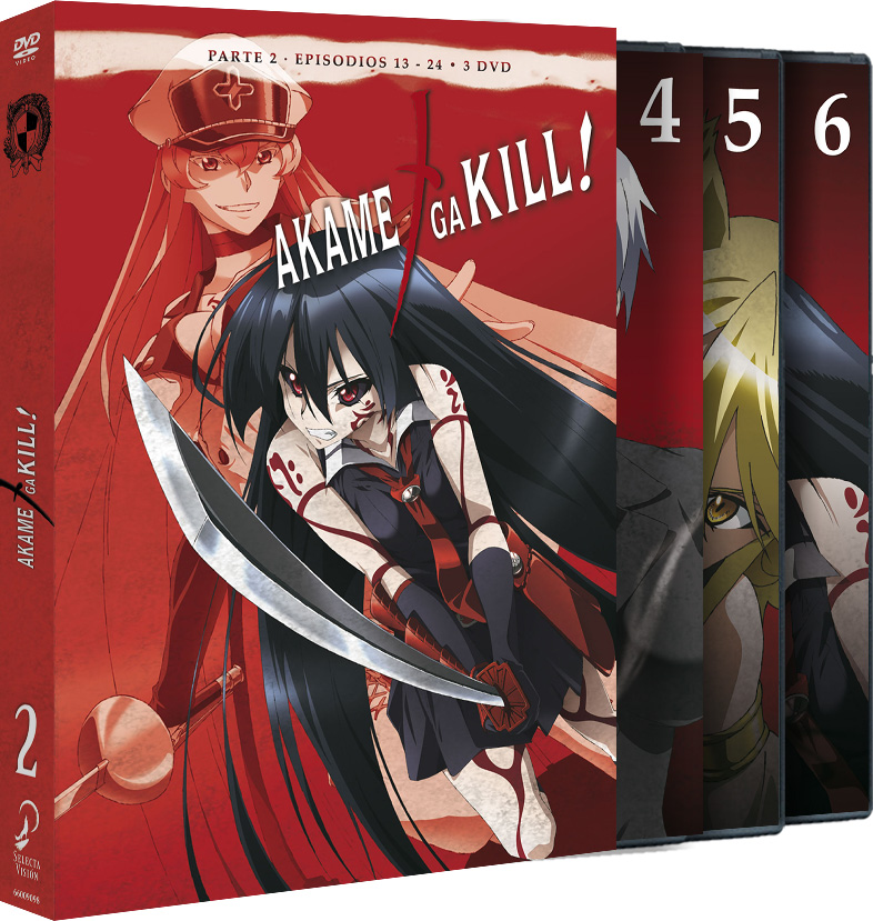 Akame ga KILL! - Parte 2 Blu-ray (DigiPack) (Spain)