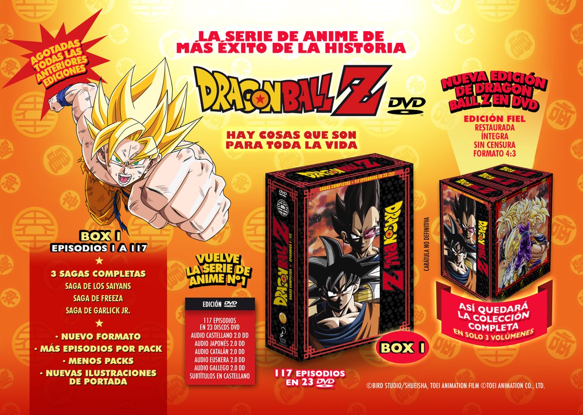 Dragon Ball Z, Sagas Completas – Box 01 a la venta el 29 de mayo | Anime y  Manga noticias online [Mision Tokyo]