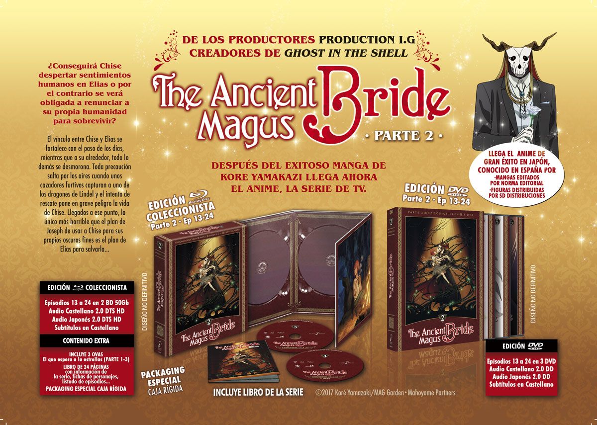 The Ancient Magus' Bride: Fecha de estreno de la parte 2 de la temporada 2  del anime