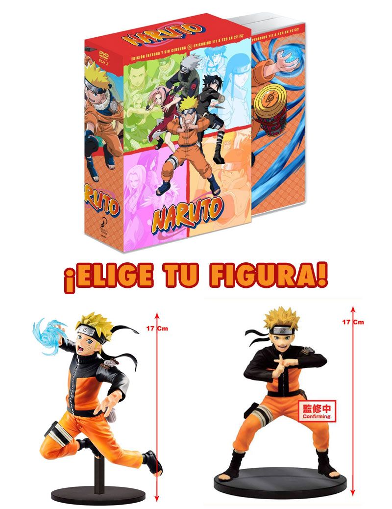 La segunda box grande de Naruto llegará en octubre y, además, si quieres  ¡con figura! | Anime y Manga noticias online [Mision Tokyo]