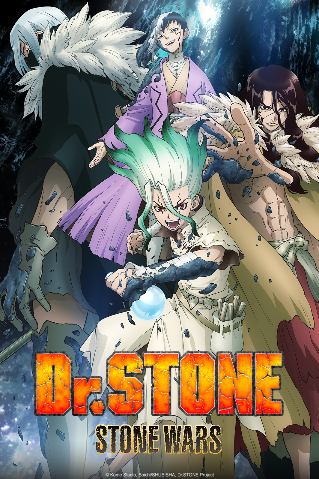 El doblaje de la segunda temporada de Dr. Stone se estrenará en Crunchyroll  el 25 de febrero