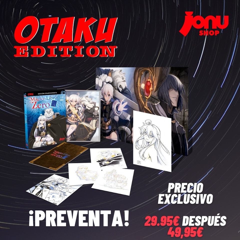 Abierta la preventa de El Libro Mágico de Zero en Combo Blu-ray y DVD |  Anime y Manga noticias online [Mision Tokyo]