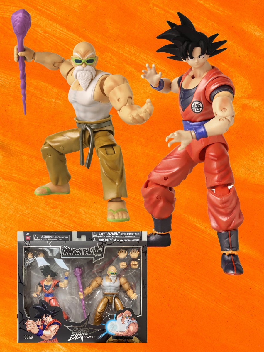 Así son las figuras limitadas de Dragon Ball Super de Goku y Mutenroshi