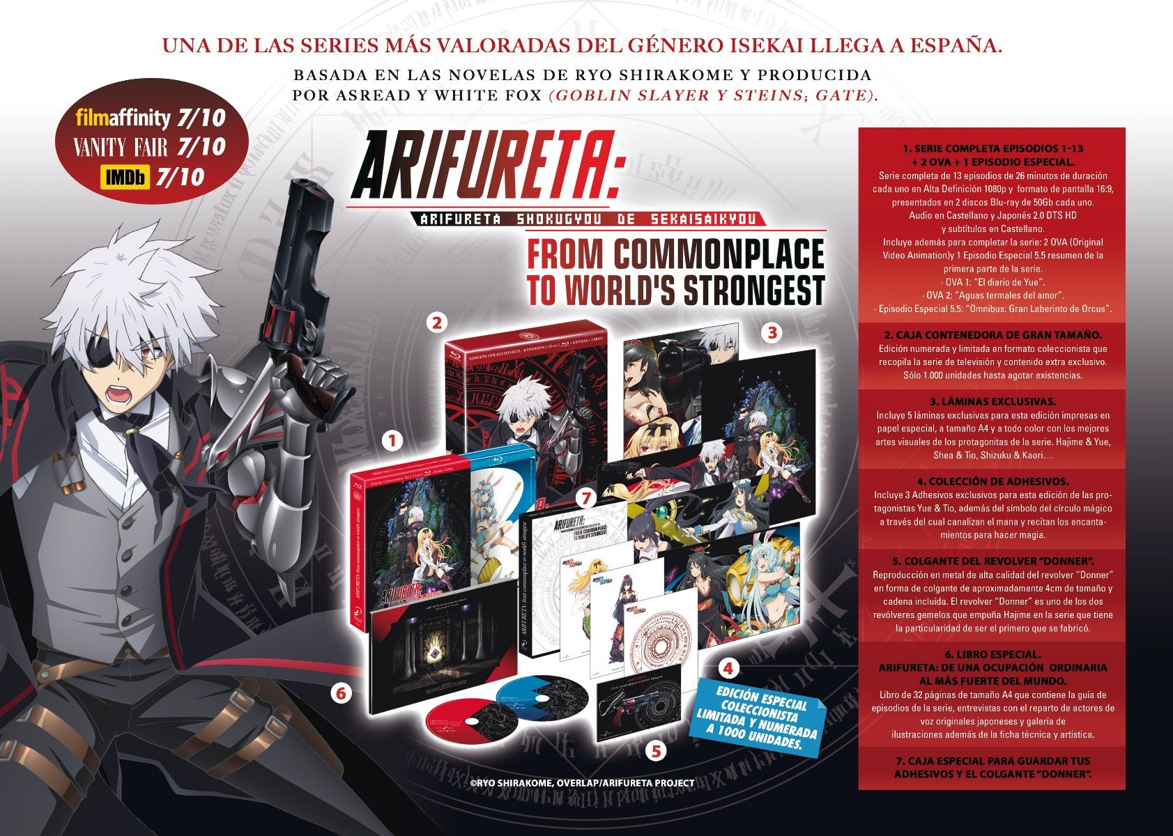 El anime Arifureta 2 dio nuevos detalles del primer volumen Blu-Ray y su  episodio adicional