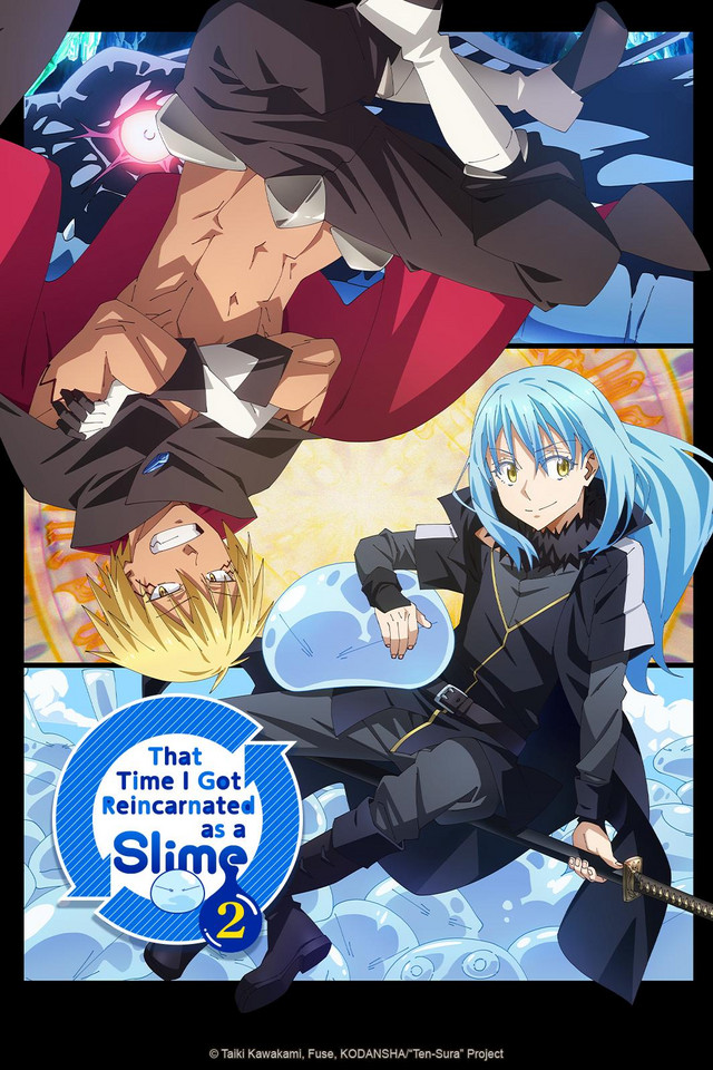 La segunda temporada de Tensei Shitara Slime Datta Ken se estrenará en  Crunchyroll