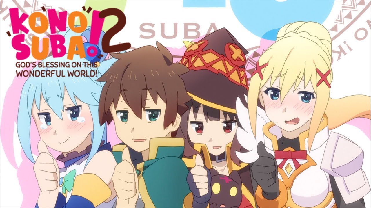 El anime Konosuba! anunció su tercera temporada