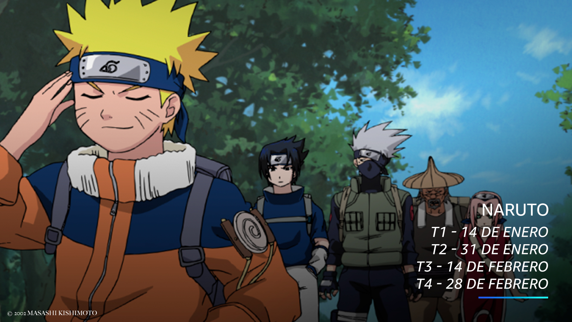 La temporada 2 de Naruto ya está disponible en  Prime Video