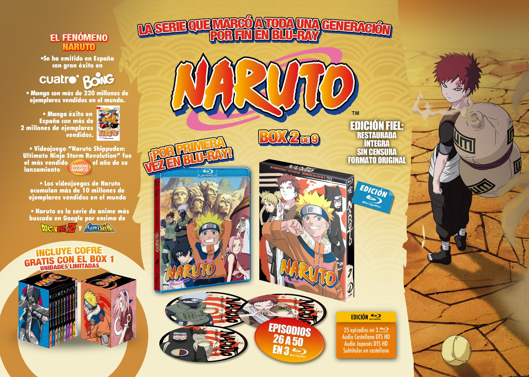 Naruto en Castellano