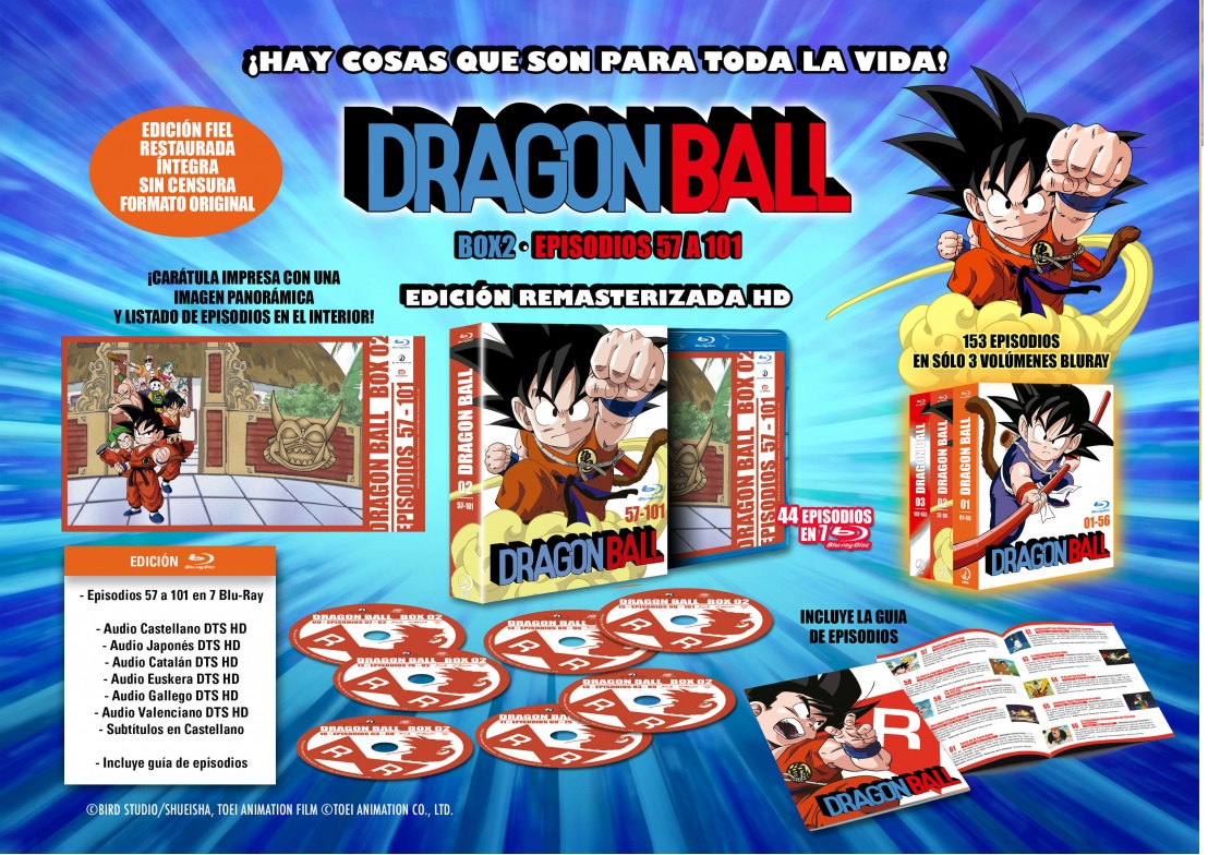 Los nombres de Dragon Ball en castellano, catalán, euskera