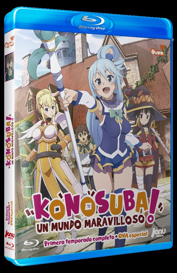 Konosuba” revela los detalles del primer lanzamiento de Blu-ray en