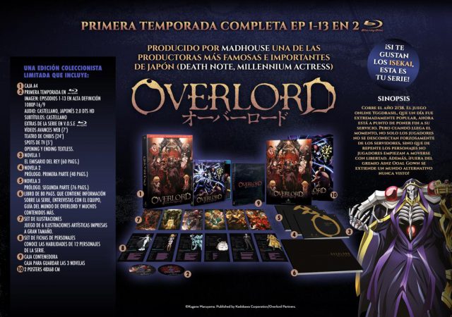 Fecha de estreno y tráiler de la 2ª temporada de Overlord