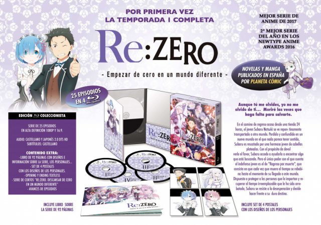 Crunchyroll anuncia el estreno de la parte 2 de la segunda temporada de  Re:Zero