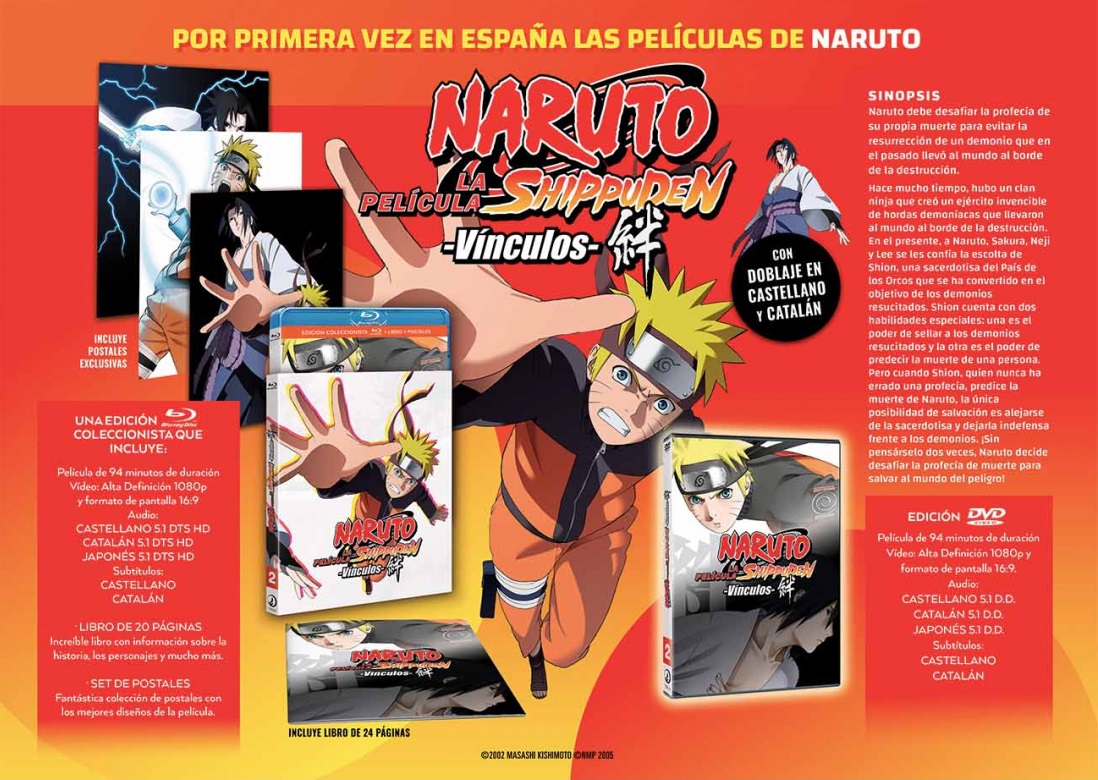 Selecta Visión licencia Naruto Shippuden